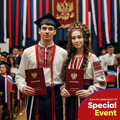 Vista 218 de 8 rollos de serpentinas moradas, paquete de 656 pies de papel crepé morado con blanco para decoraciones de fiestas, decoraciones de cumpleaños