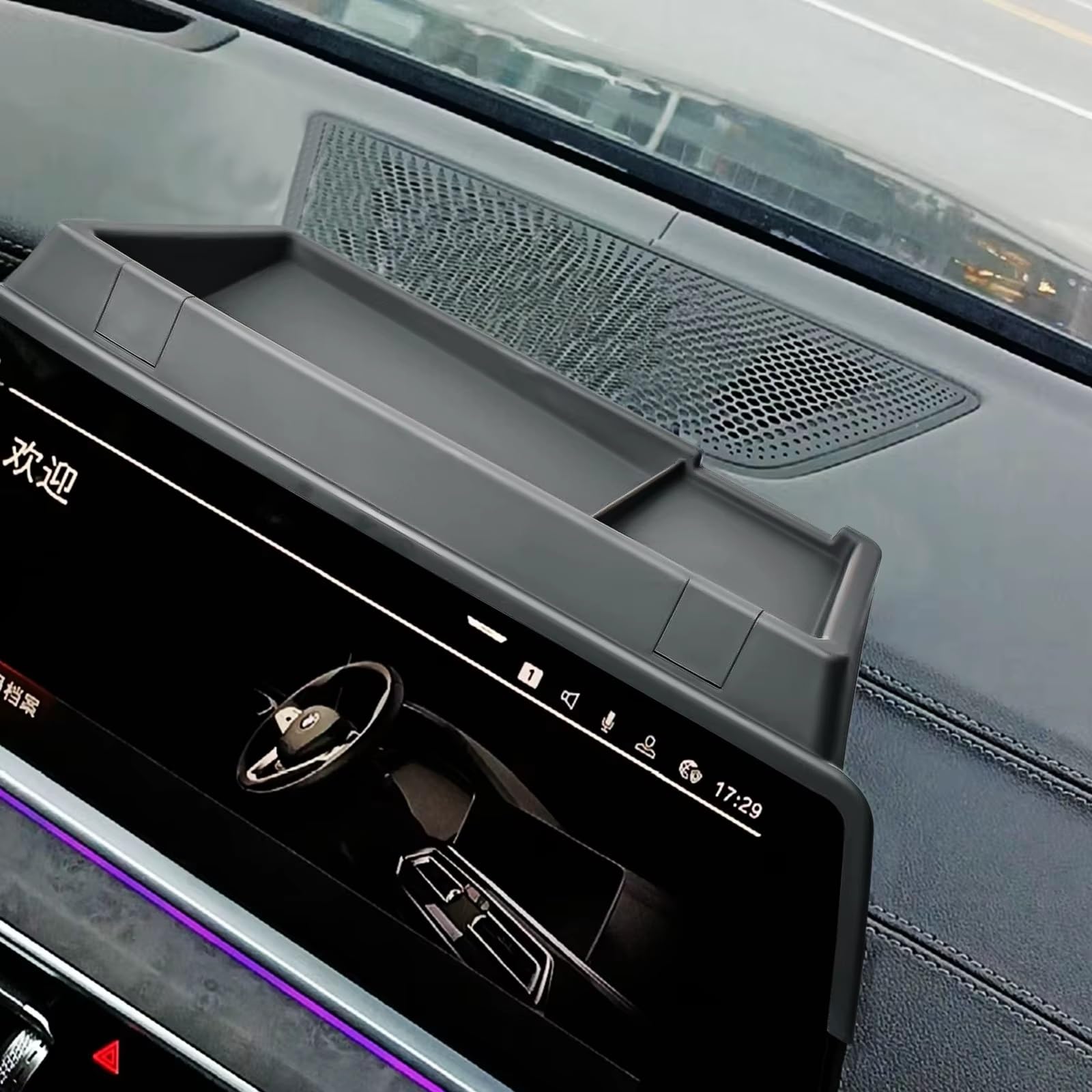 Compatibile Con BMW Per X5 G05 X7 G07 Console Centrale Portaoggetti Cruscotto Vassoio Organizzatore Montato Su Cruscotto Supporti Telefono Scatola Organizzatore Abitacolo
