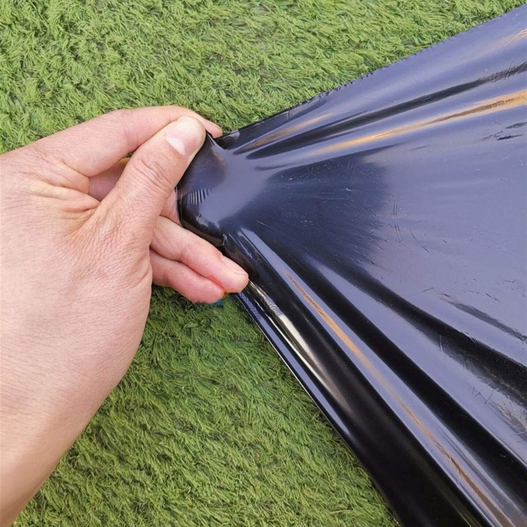 WGD Dimo Mulche Perforado De Efecto Invernadero, Película De La Agricultura De Control De Malezas, Cría De Mulch Veg Patch para Tomate Fresa Crecimiento Punch Punch 4.5cm Agujero, 1pcs