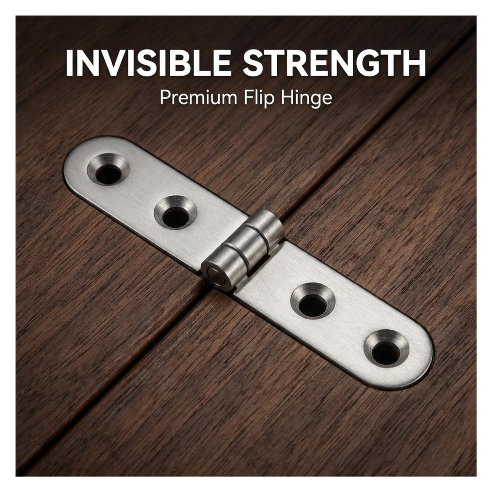 Bisagras de puerta reversibles de acero inoxidable con cierre automático, 4 unidades, bisagras plegables de 180 grados