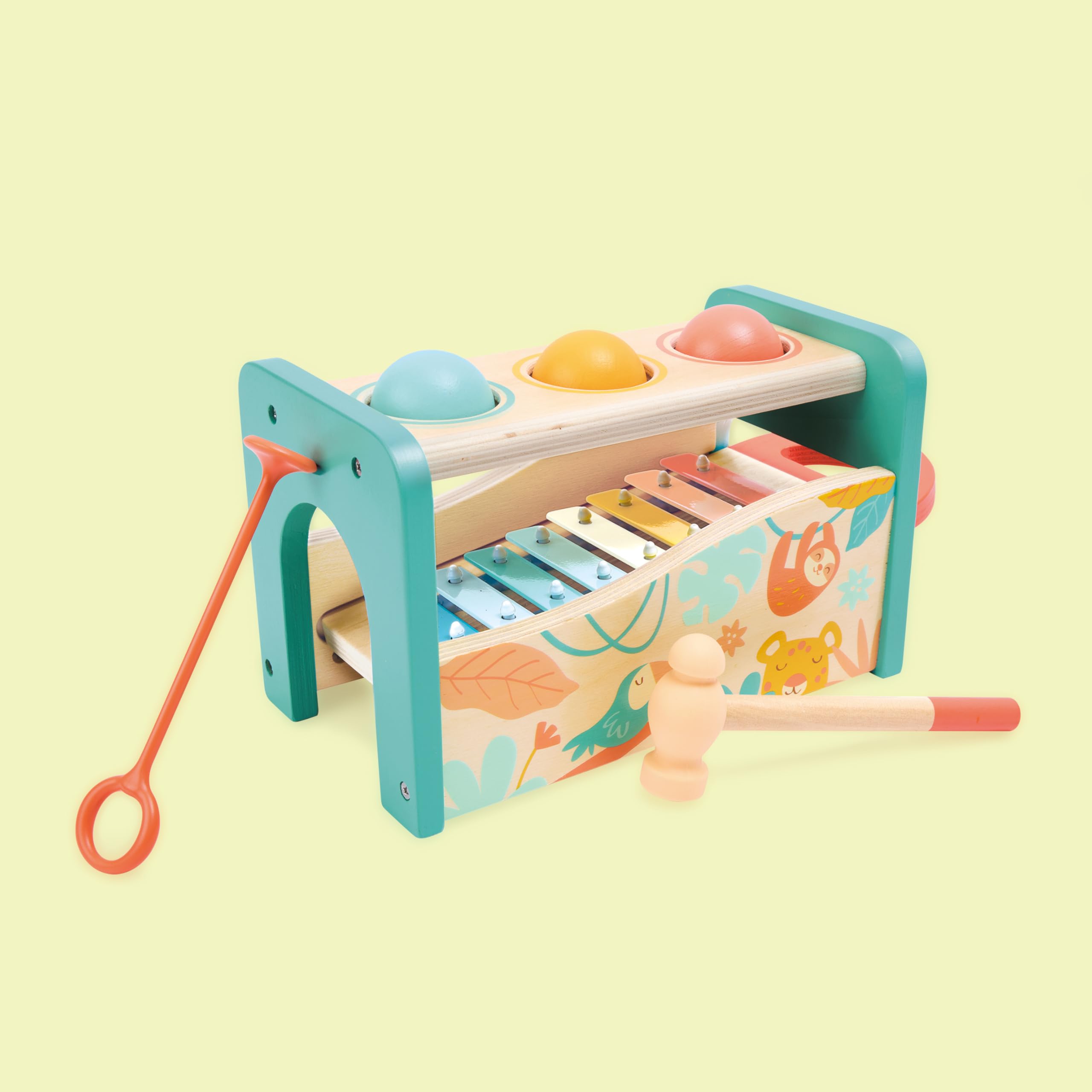 Hape Banc a marteler en Bois - Jungle