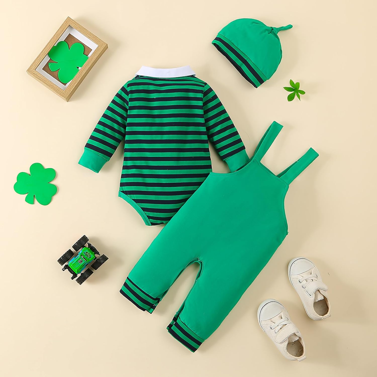 Baby Boy Outfits Set,Newborn Baby Boy 3PCS Clothes - Image 3
