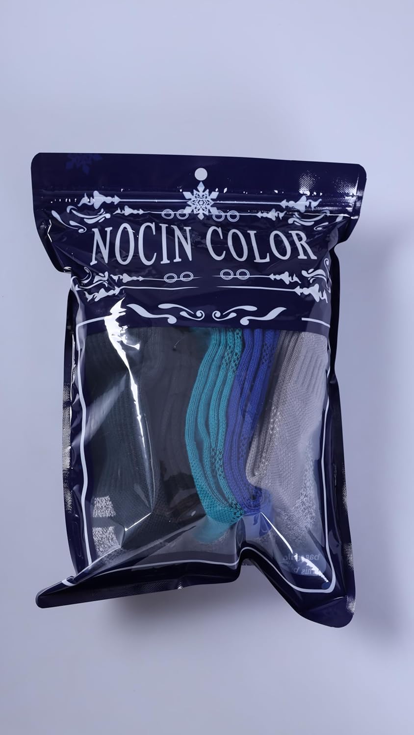 Womens Socks Athletic Hiking Running Walking Thick Cushioned Compression Crew Socks 5 Pairs - Image 6