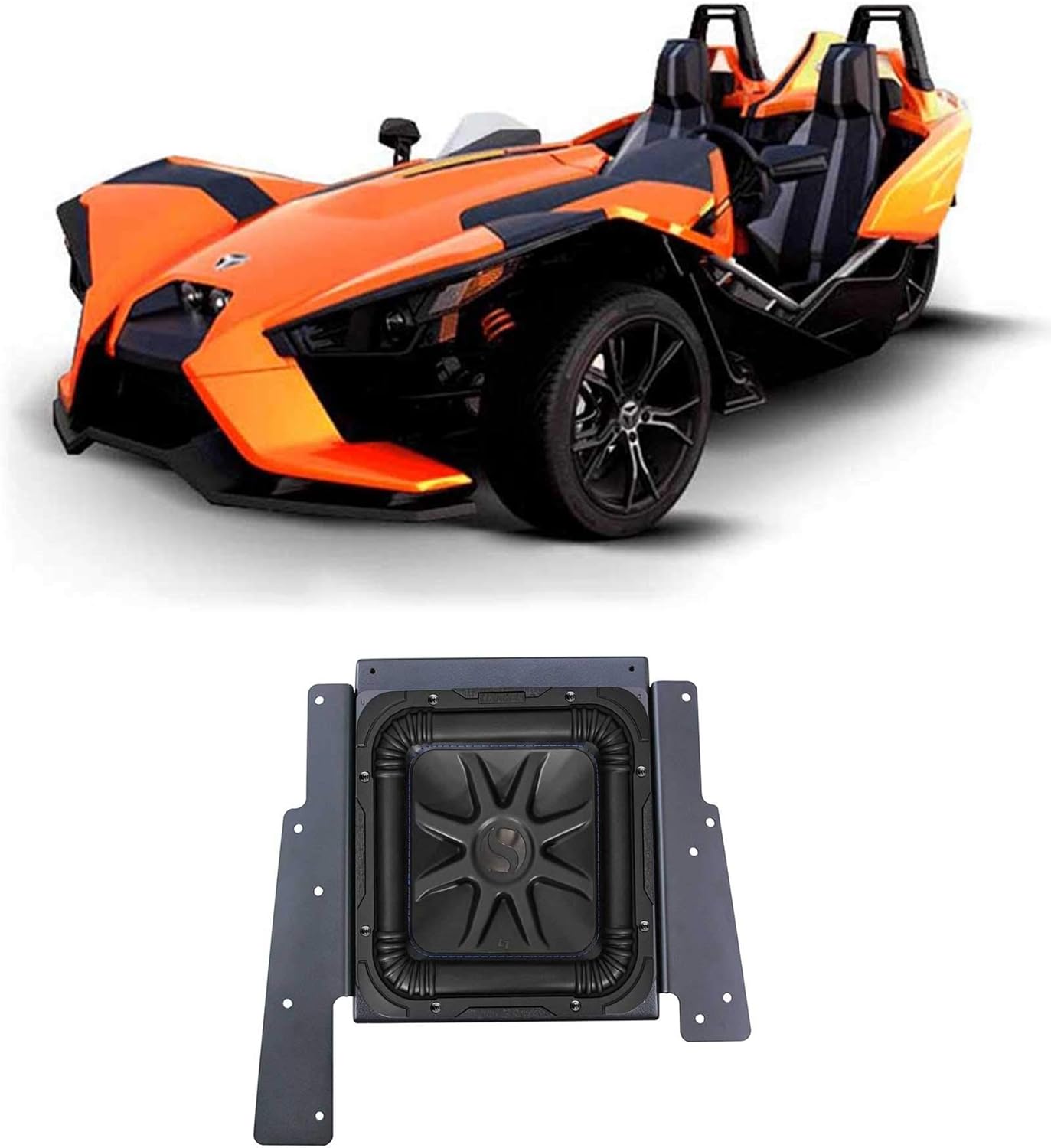 SSV Works 10" Subwoofer Enclosure Behind Driver or