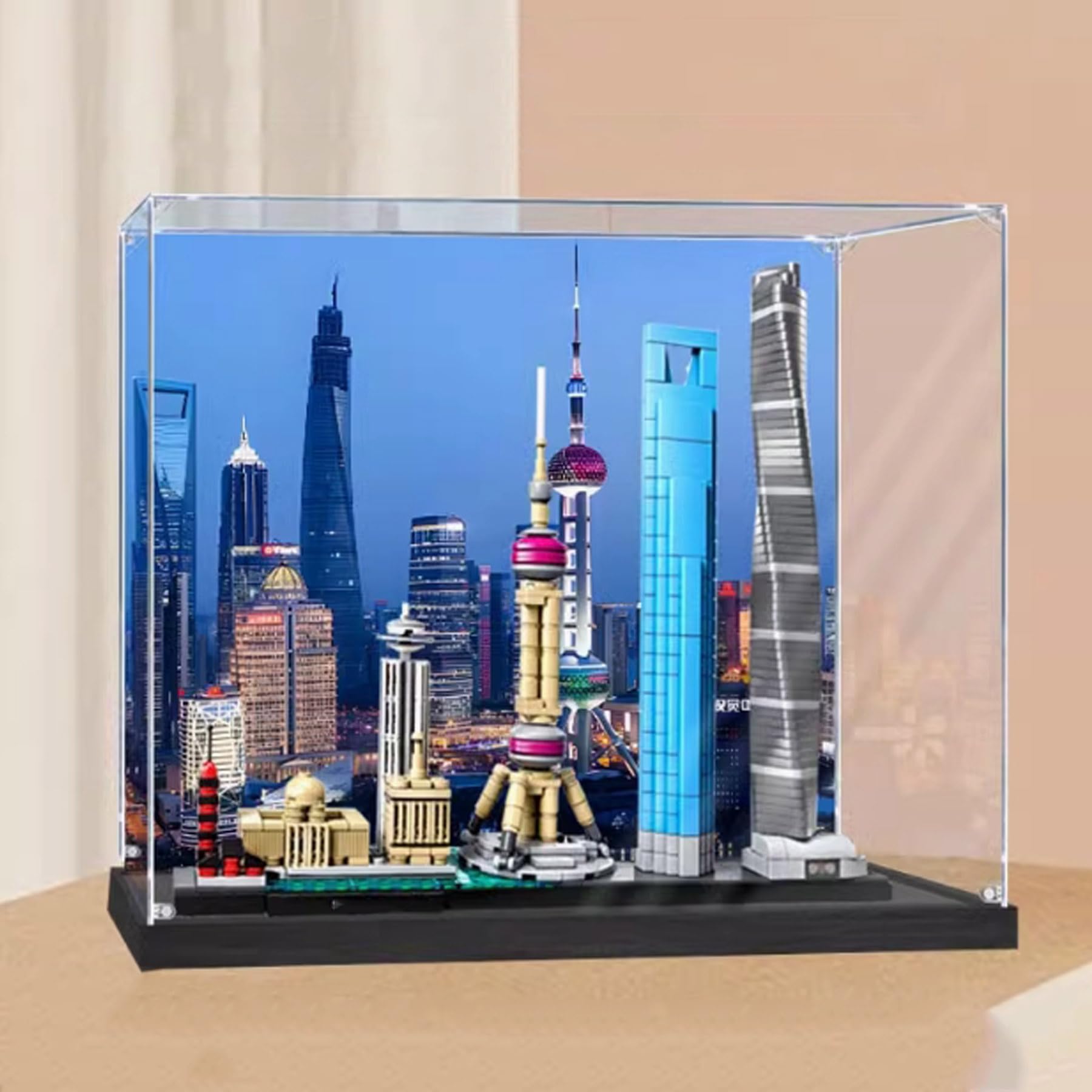 Amazon.co.jp: Lego21039 Shanghai Skyline用透明アクリルディスプレイ