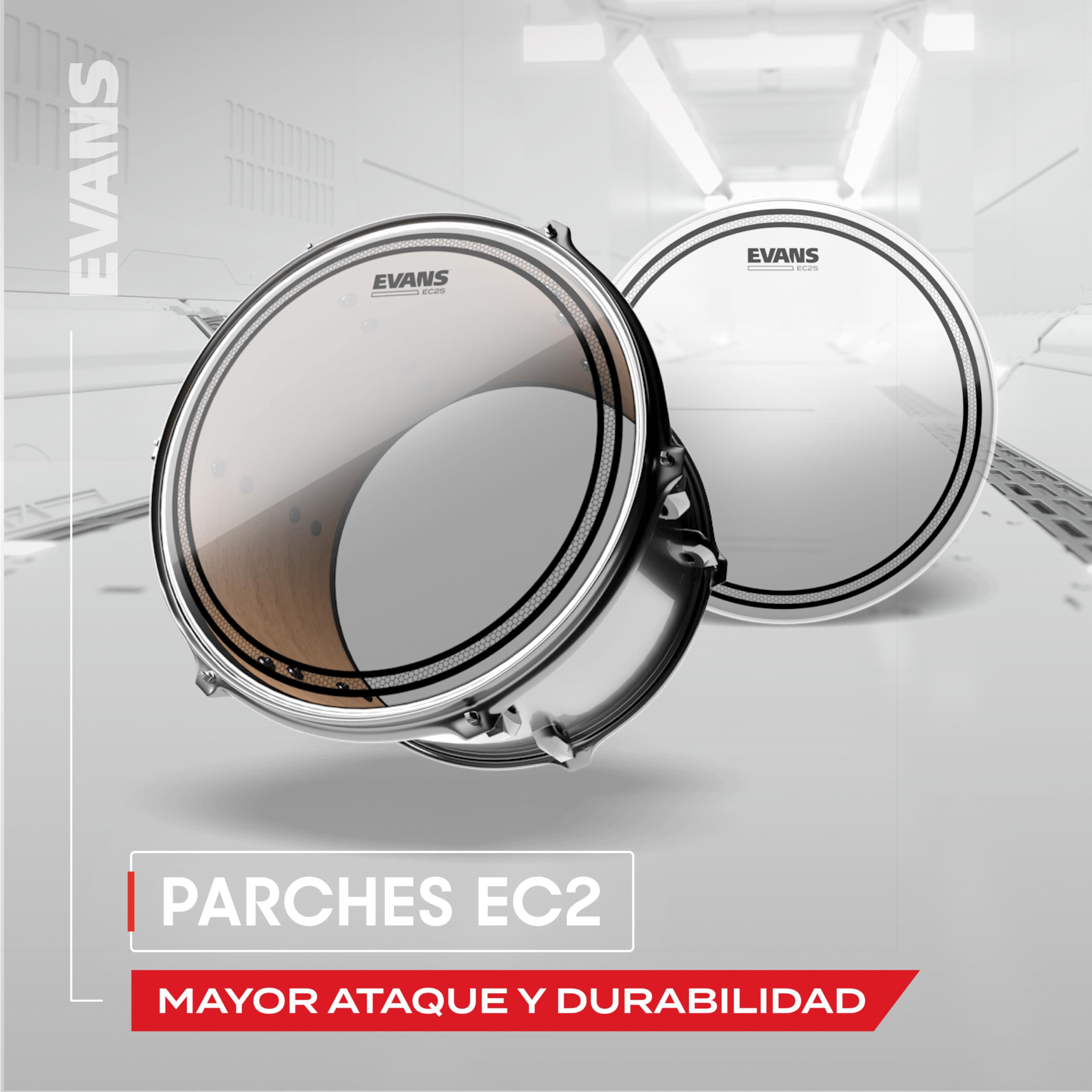 Evans B14EC2S - Parche para bombo, 14"