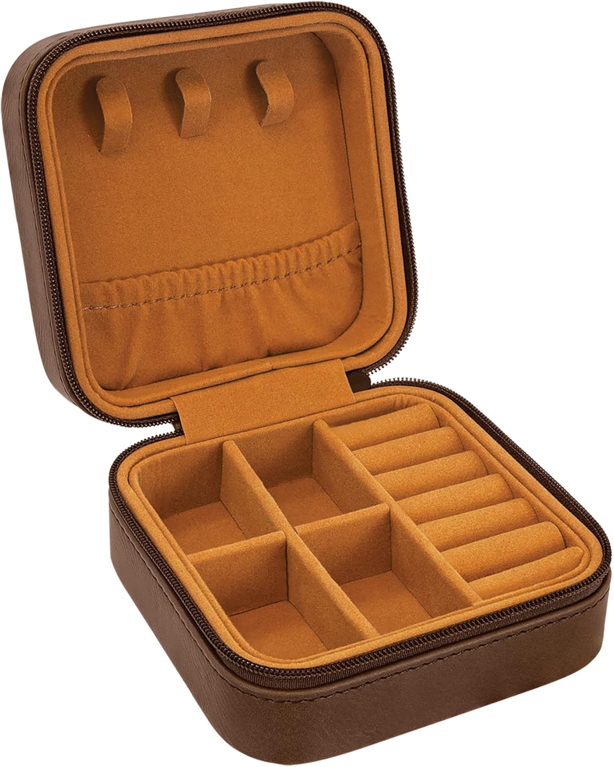 Amanda Personalized Jwelery Box, Portable Travell Box, Best Travel Case For Women, Best Women Rings Earrings Necklaces Storage Case