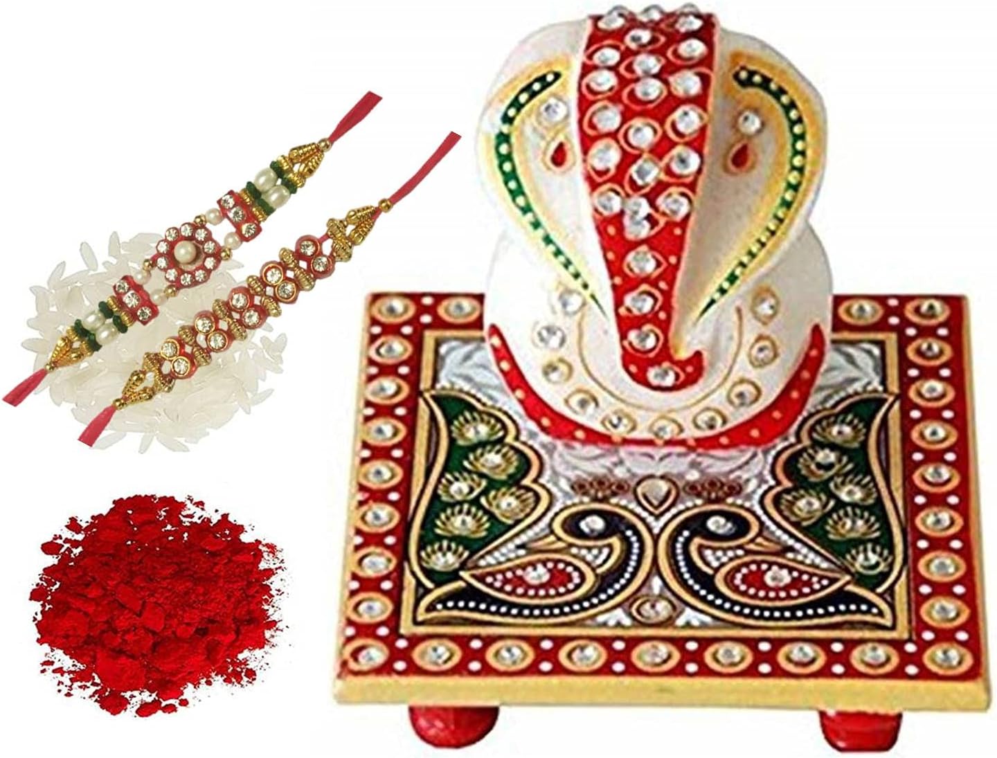 Purpledip Rakshbandhan Rakhi Set Pour BROTHER