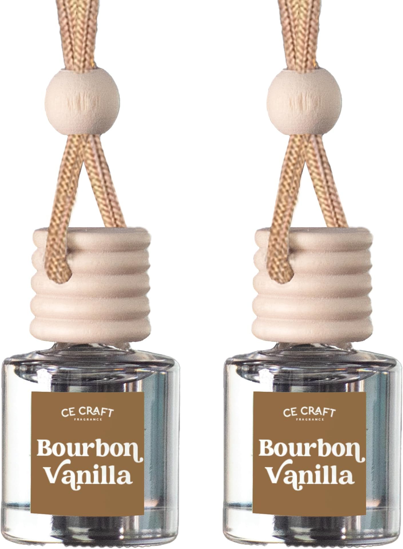 CE Craft Bourbon Vanilla Car Air Hanging Fragrance Oil