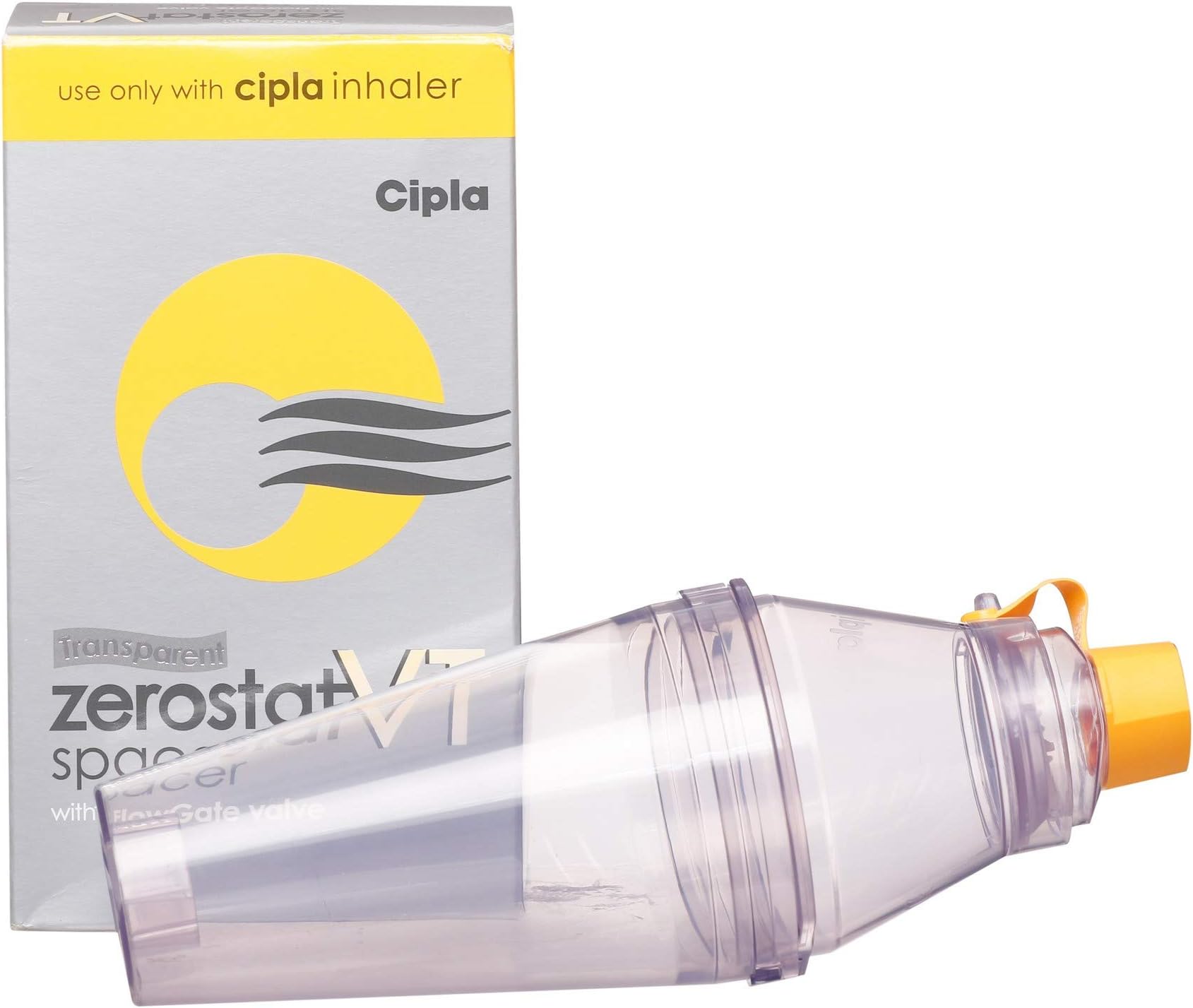 Cipla Zerostat Vt Spacer, Pack of 1, Multicolour