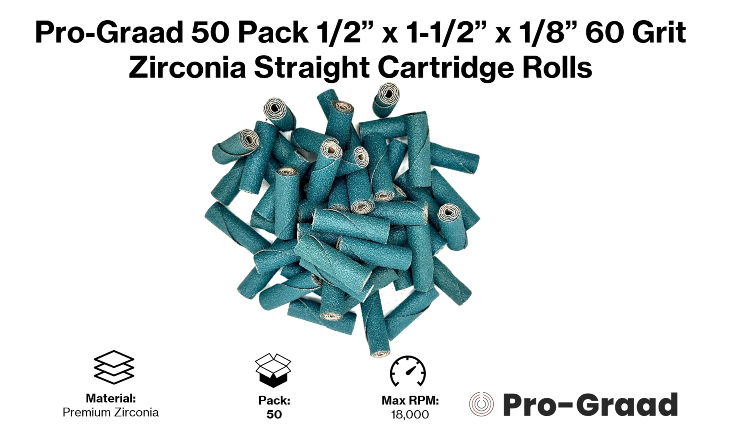 Pro-Graad Zirconia Cartridge Rolls