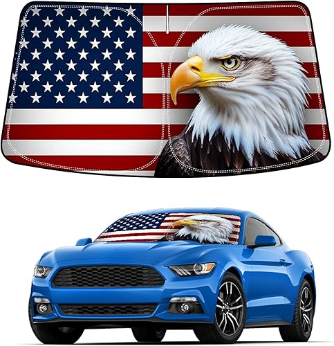 Miniatura 27 de Bestview Parasol para parabrisas compatible con Ford F250 F350 2008-2016, parasol para ventana delantera, bloquea los rayos UV del calor, plegable