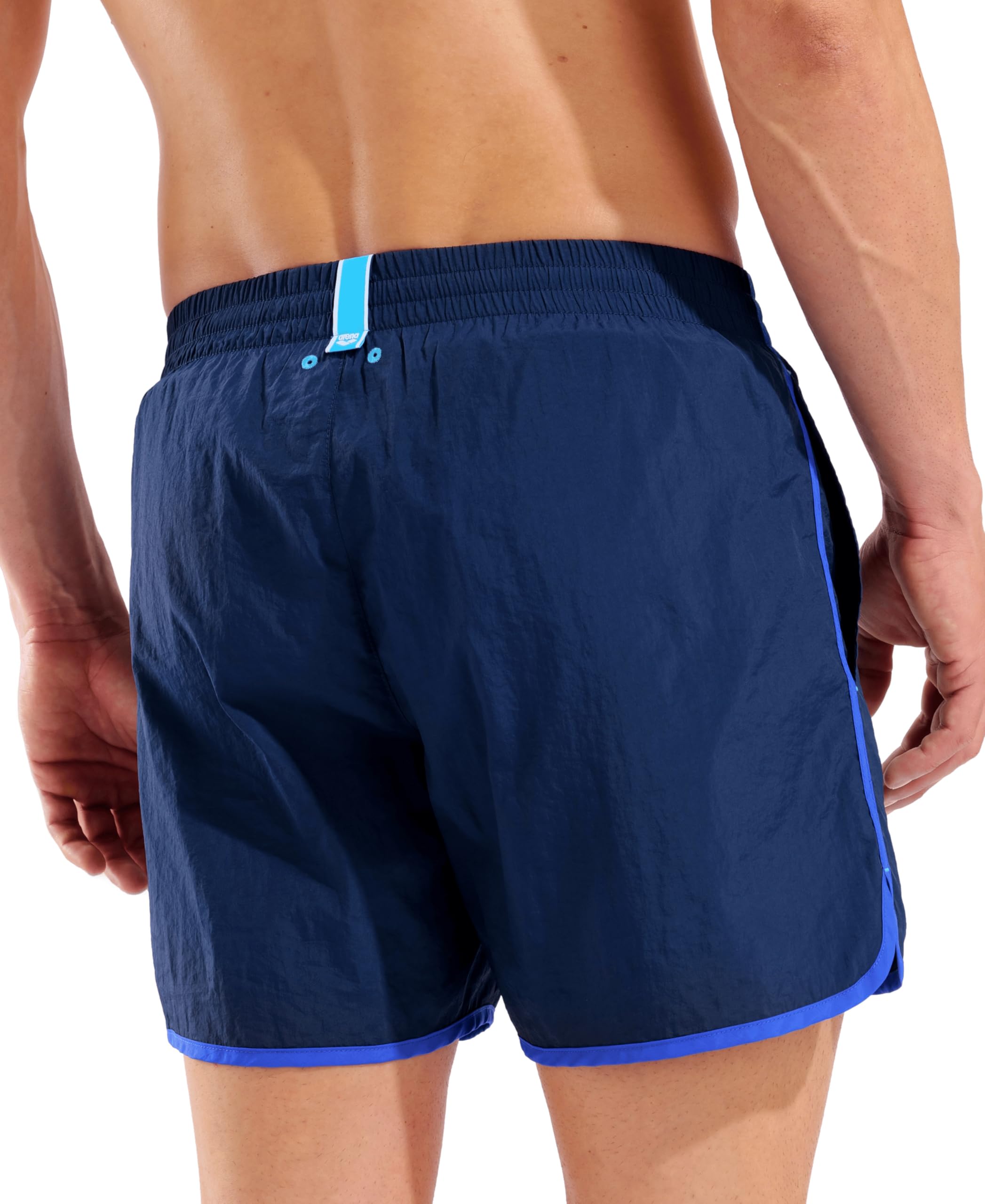 ARENA Bañador Corto para Hombre Big Logo Borders