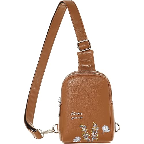 INICAT Small Sling Bag Fanny Packs Crossbody Bags Gifts for Women Men