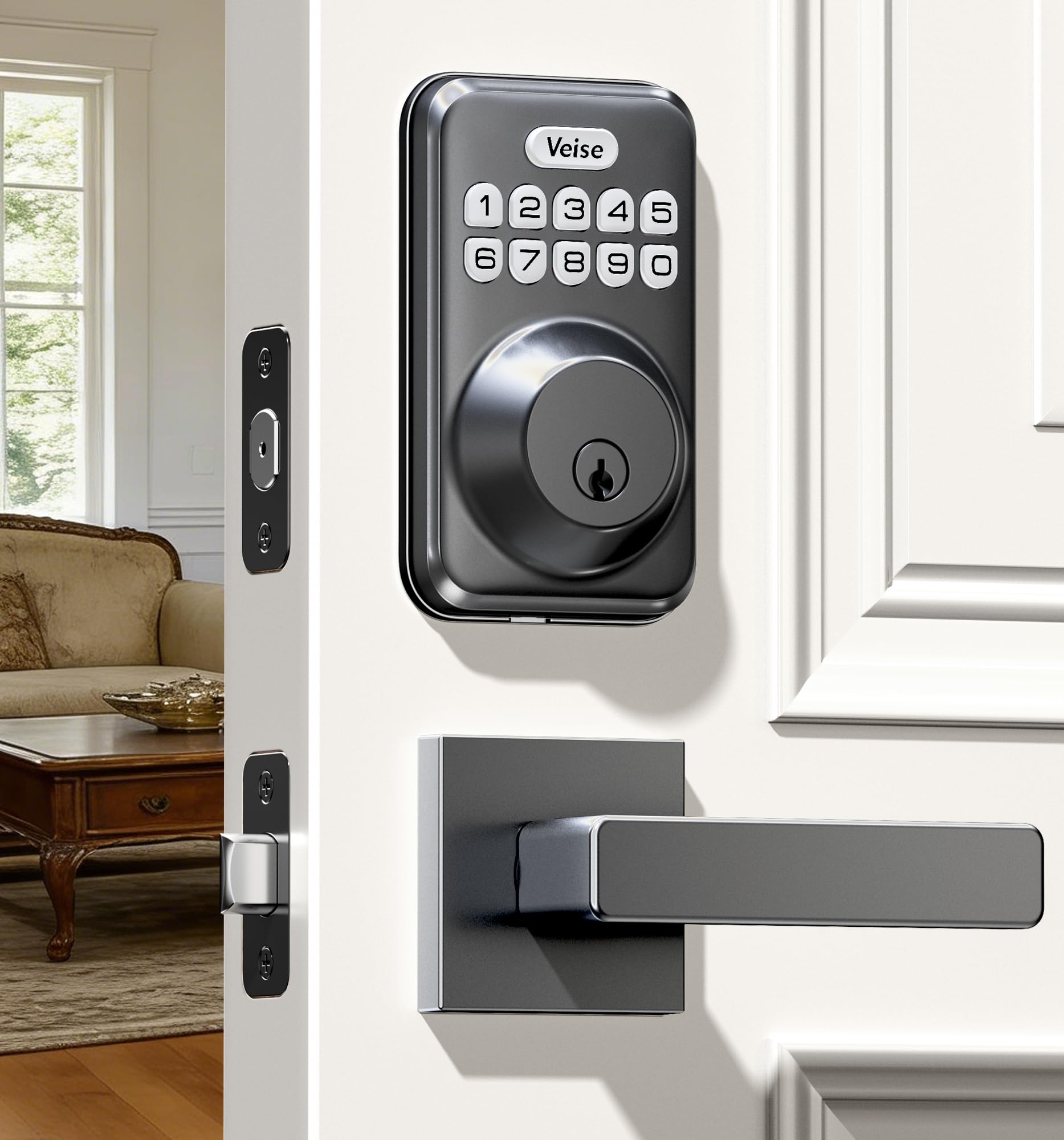 Veise serrure de porte connectée et cylindre électronique pour maison