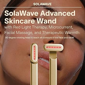 ⚠️最終値下げ　新品未使用　美顔器　SOLAWAVE SolaWave 4-in-1 Facial Wand and Renew Complex Serum Bundle