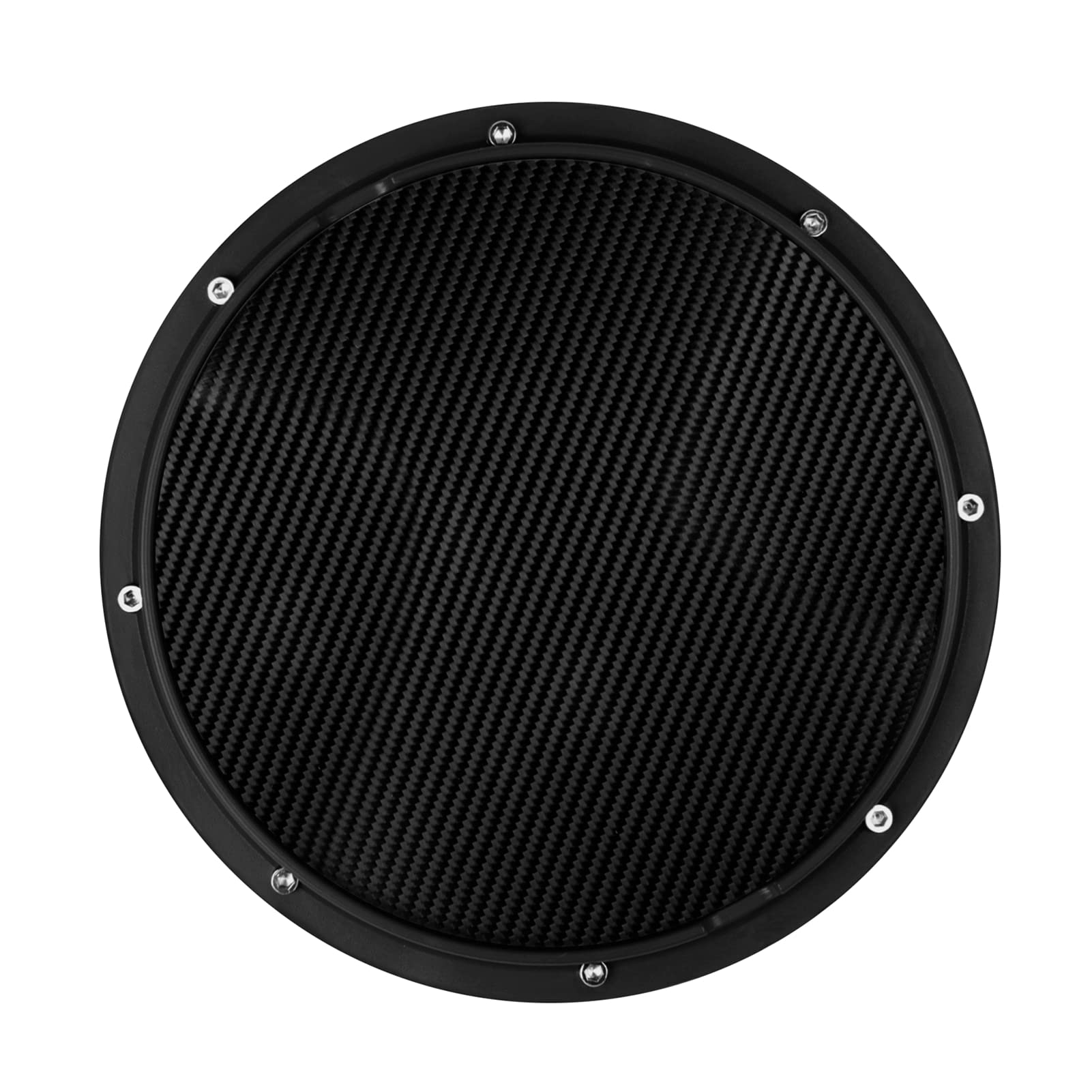 OUNA Drum Practice Pad, 10 Inch Drum Practice Pad Silent Drum Training Pad Carbon Fiber Dumb Drum Percussion Accessory for Professionals Beginner