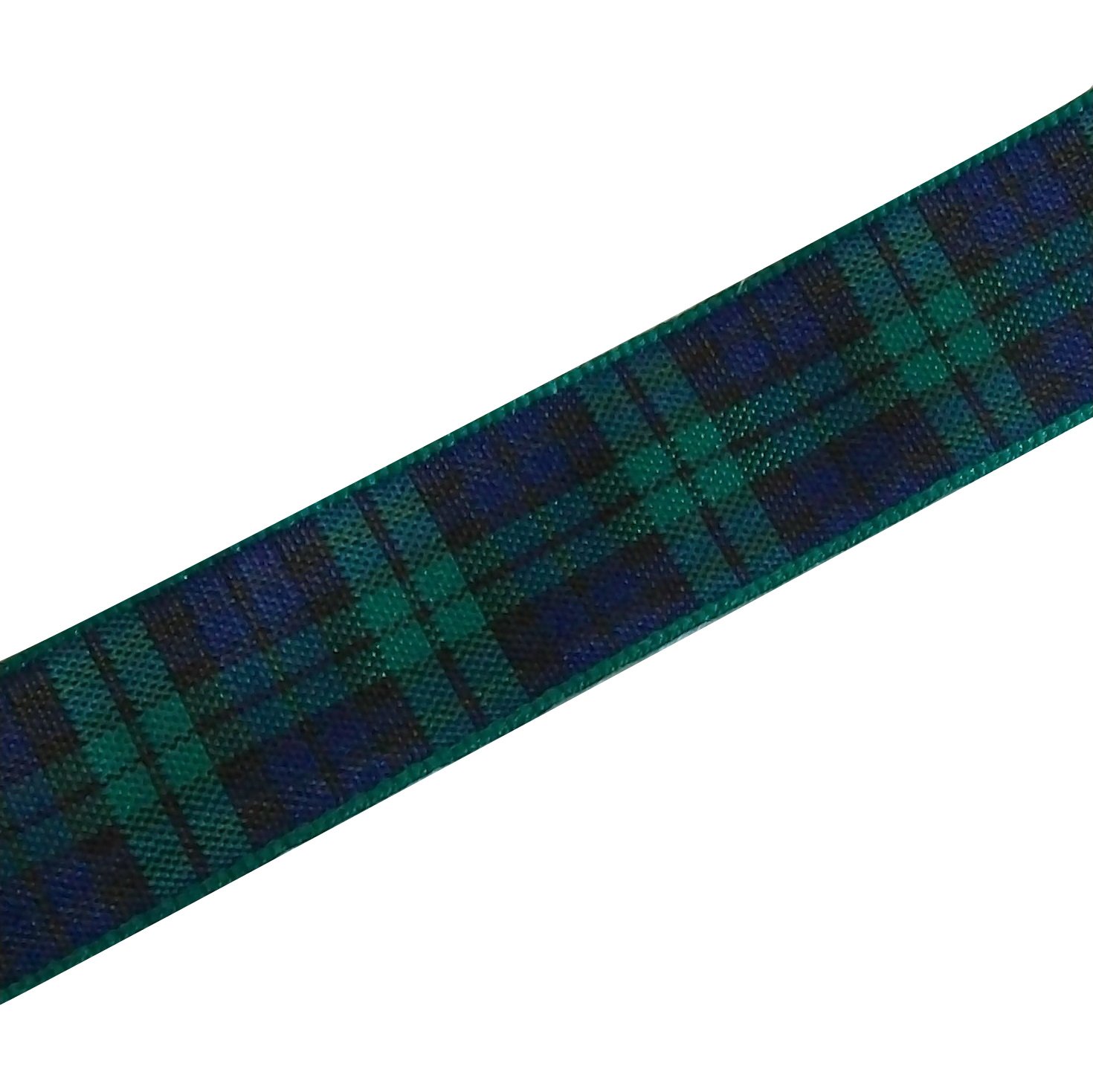 Berisfords Blackwatch Tartan Plaid Polyester Satin Ribbon 7Mm Wide (, 3 M)