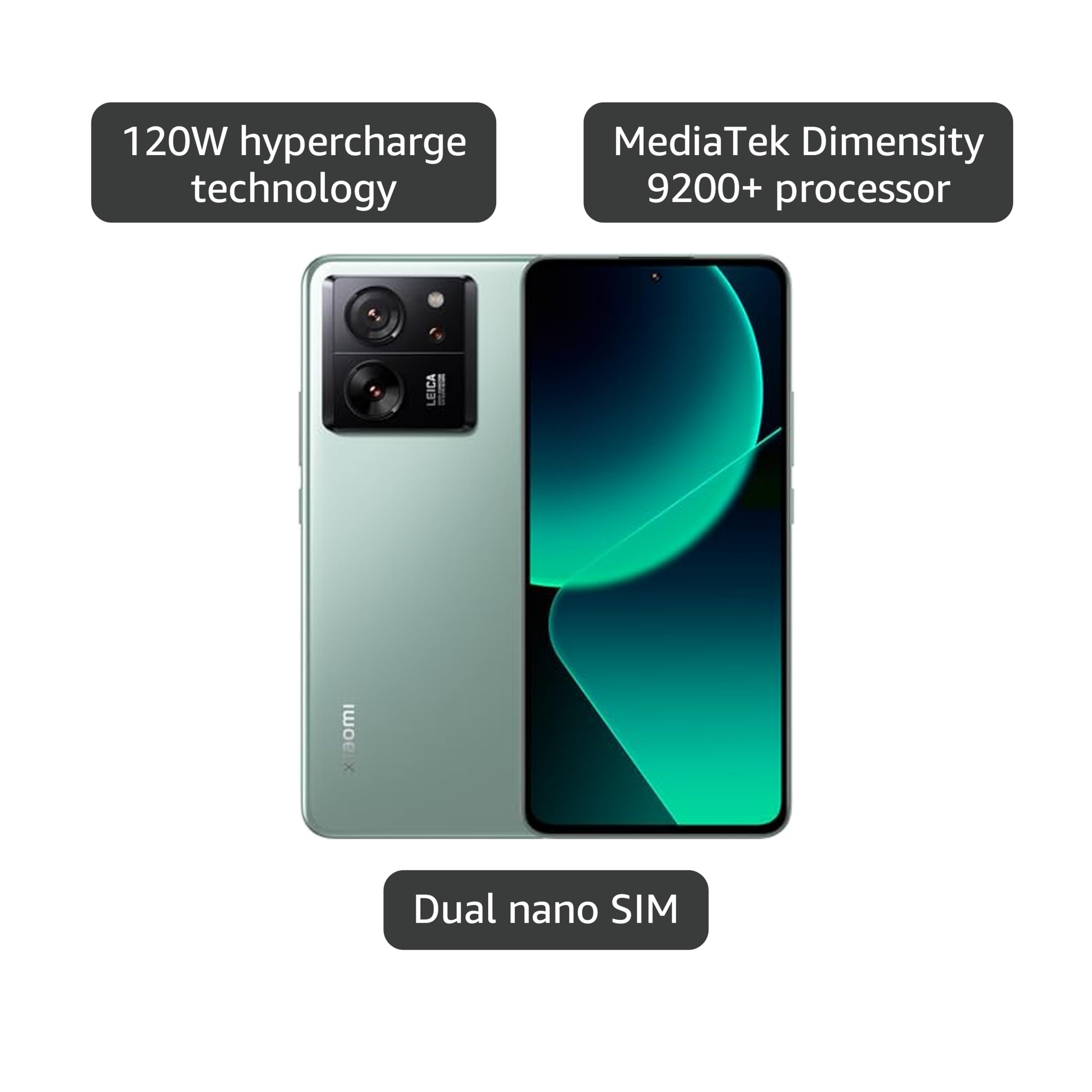 Amazon.com: XIAOMI 13T PRO 5G + 4G LTE (512GB+12GB) Global ROM