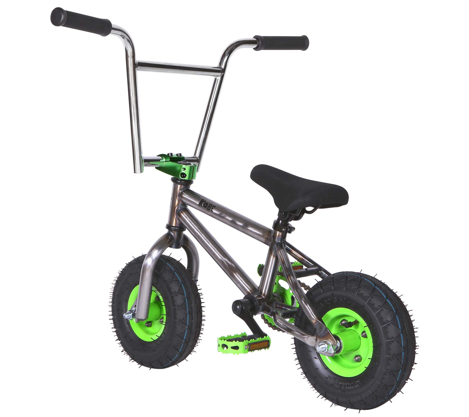 Kobe Rusty Rat Rod Mini Bmx Raw Green Freestyle Trick Desertcart
