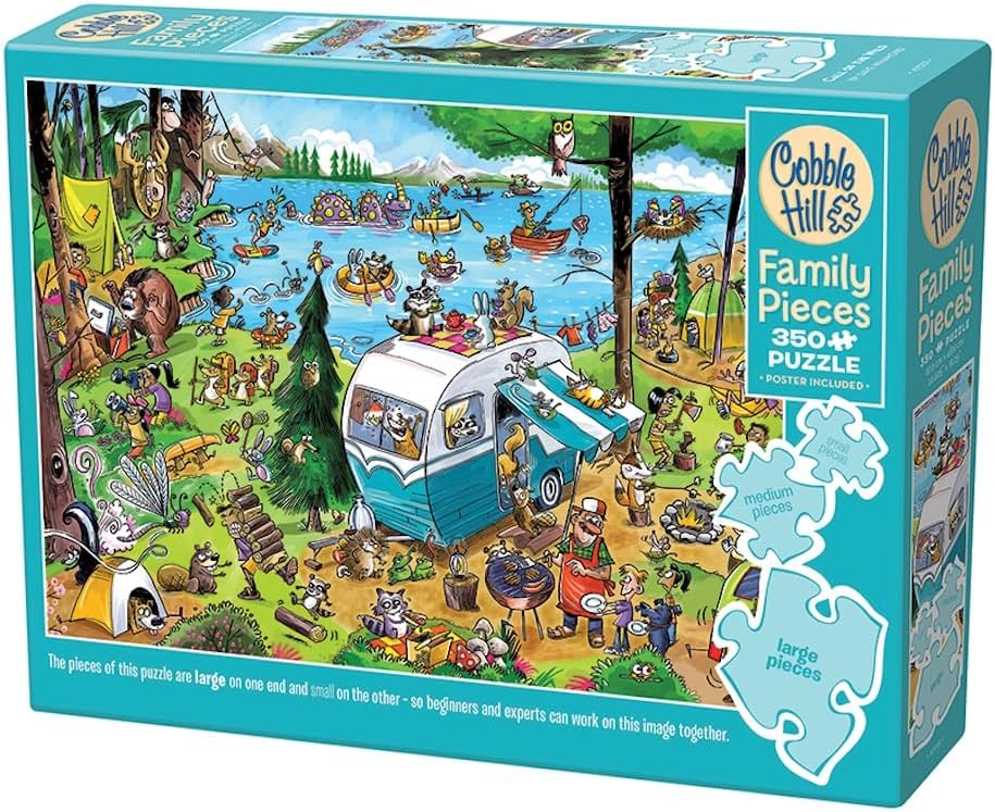 Cobble Hill Family Piece's 350 Puzzle - Call of The Wild - Sample Poster Included