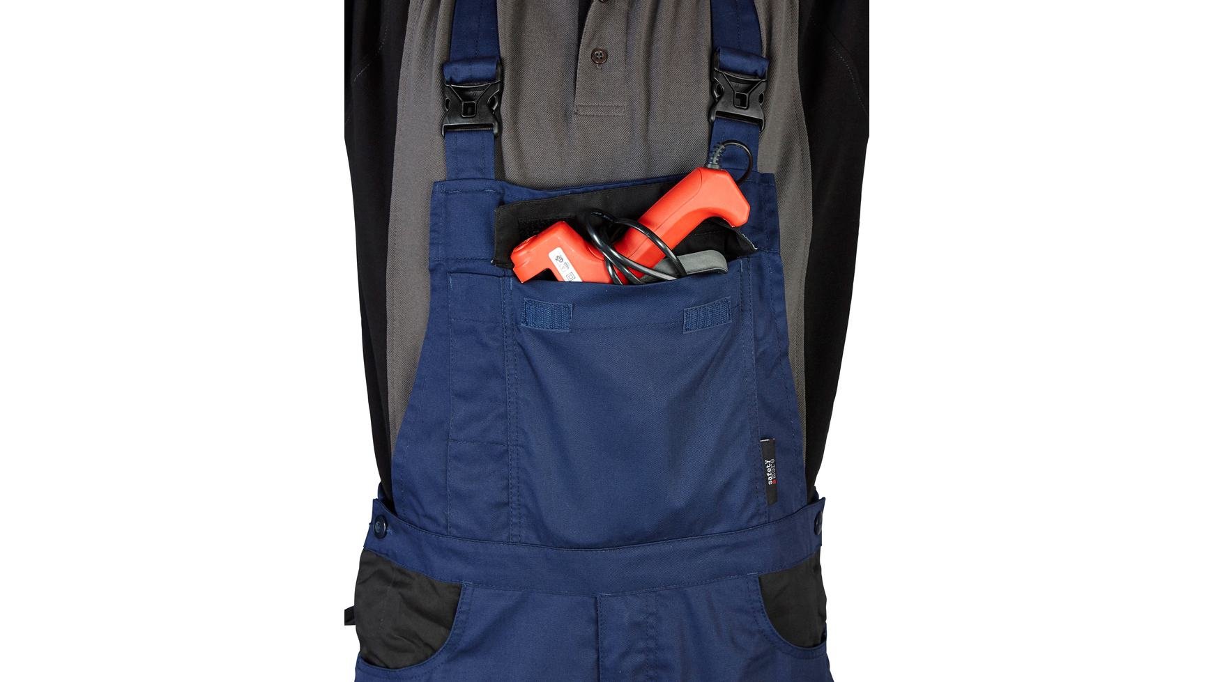Latzhose Pull 64/66, Blau