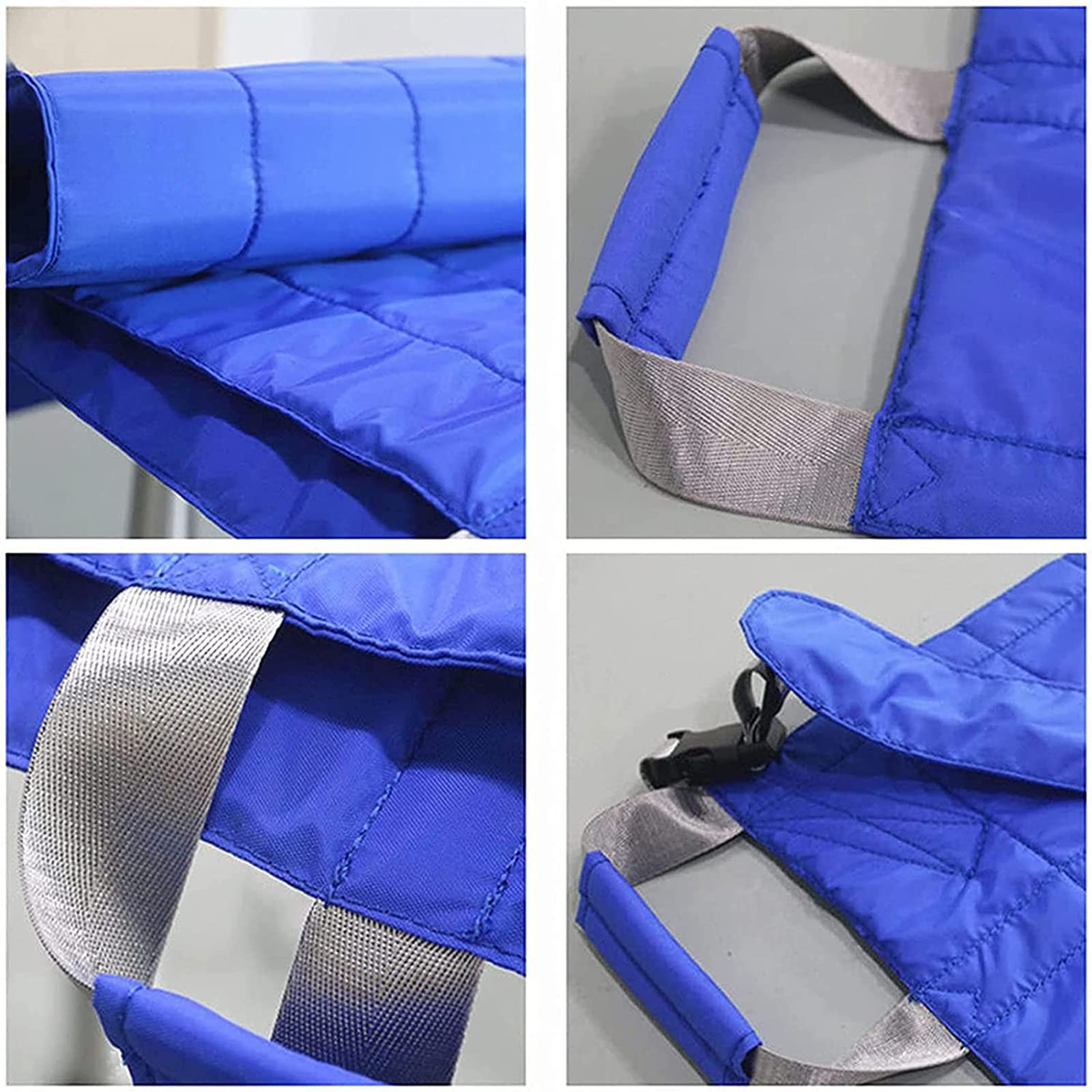 Coperta di trasferimento con 4 Maniglie e Tracolla, Dispositivo di Sollevamento paziente Lavabile Lenzuolo Scorrevole Riutilizzabile per trasferimento del Letto, ospedali e Uso domiciliare