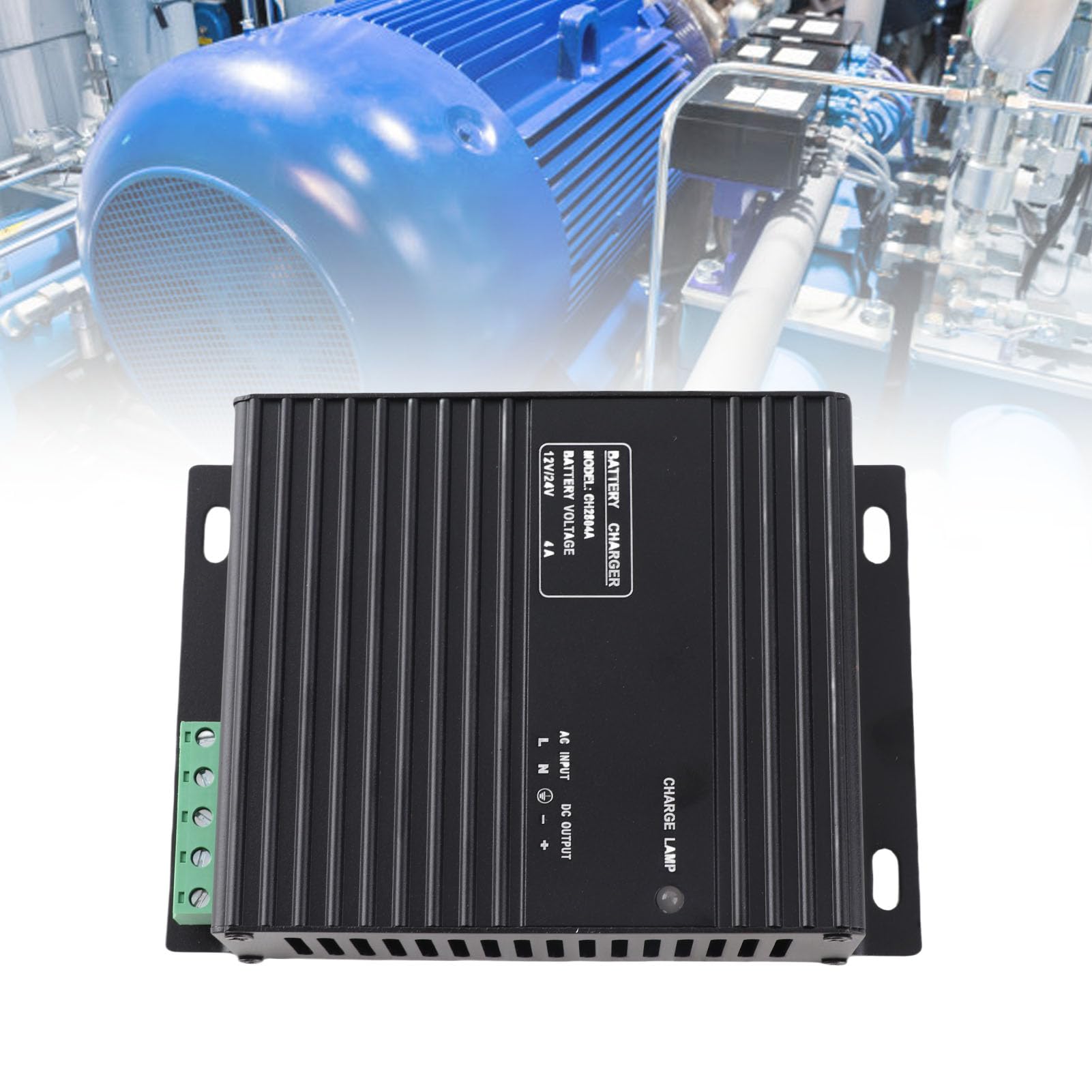 Cargador Inteligente 4A para Batería de 12V/24V, Uso en Baterías