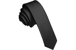 1.58" Solid Color Skinny Tie: Elevate Your Style