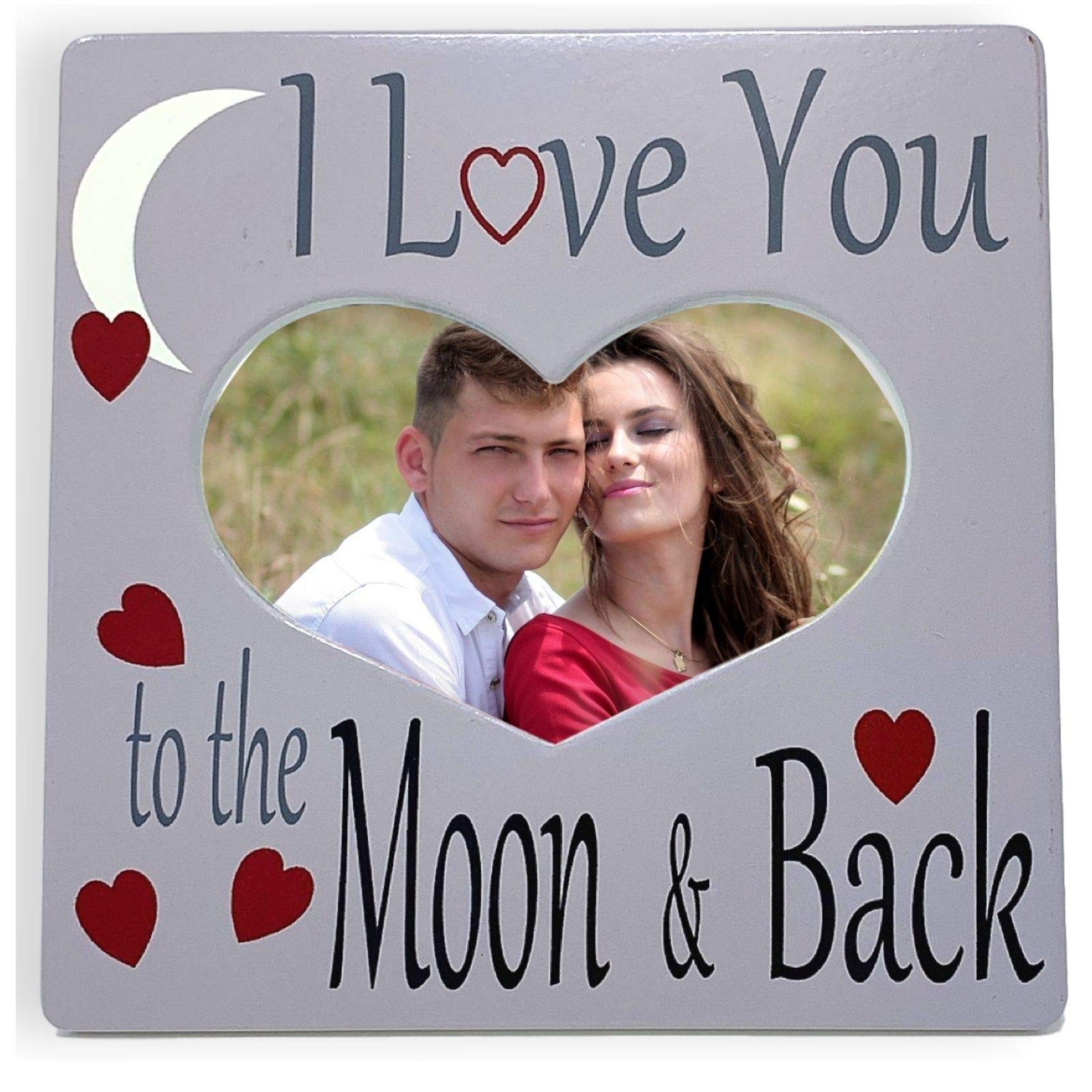 Amazon.com - BANBERRY DESIGNS Photo Frame I Love You To the