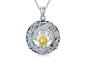 Toupop Sun Necklace for Women: A Mystical Journey Inspired by Rapunzel