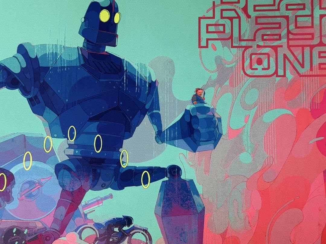 レディプレイヤーワン 1 シルクスクリーンポスター Amazon.co.jp: レディプレイヤーワン 1 シルクスクリーンポスター