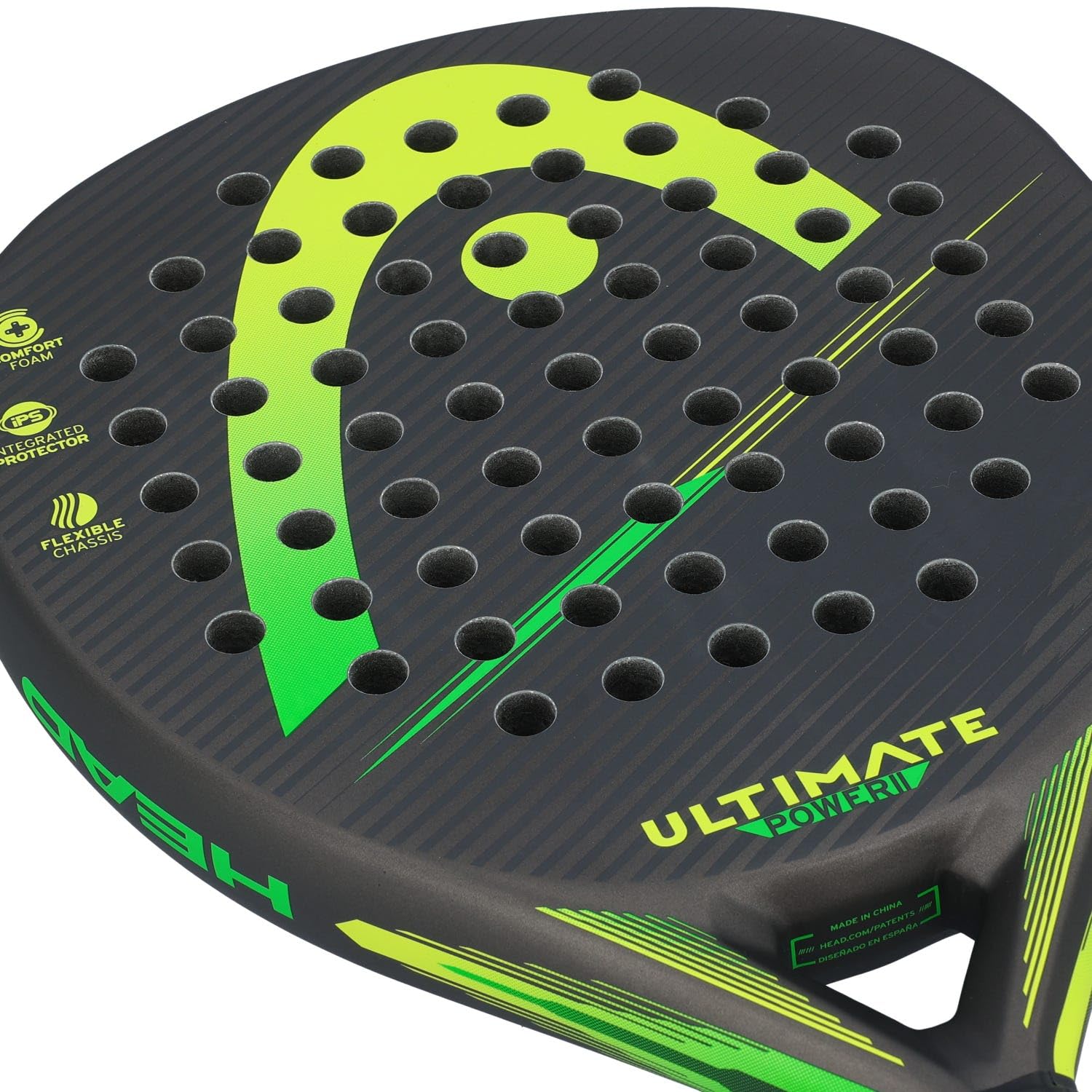 Head Ultimate Power Ii Con Cb Green Giallo