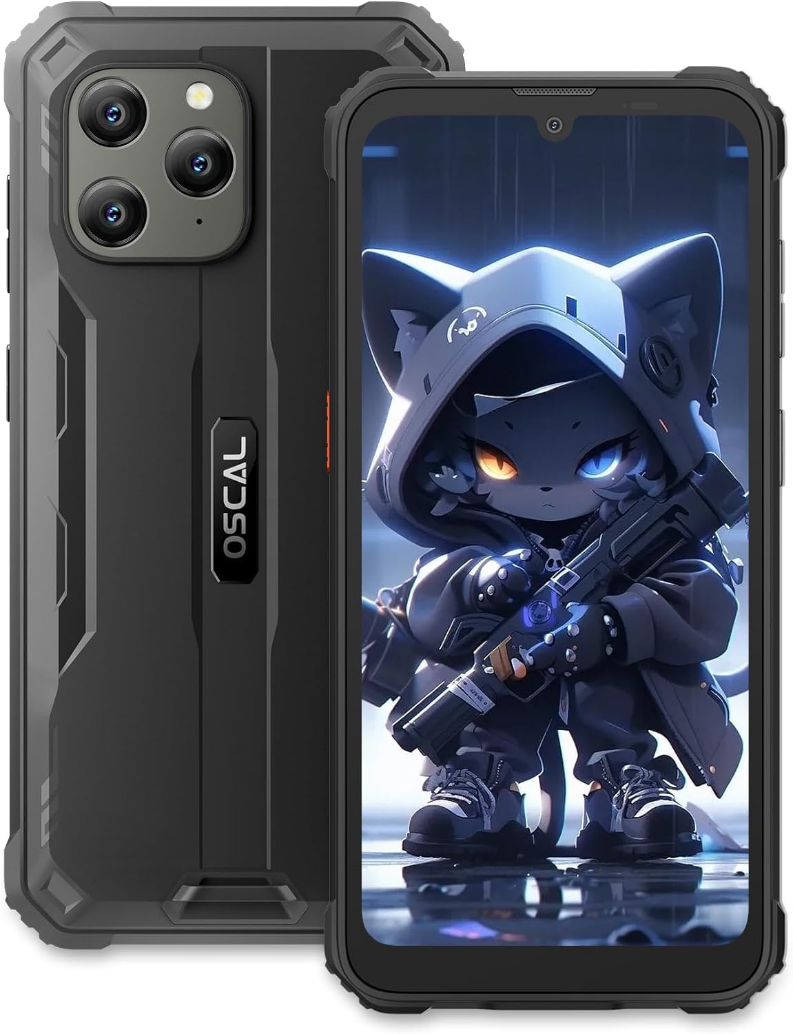 Amazon | OSCAL S70 Pro頑丈スマートフォン2023、7GB RAM + 64GB ROM