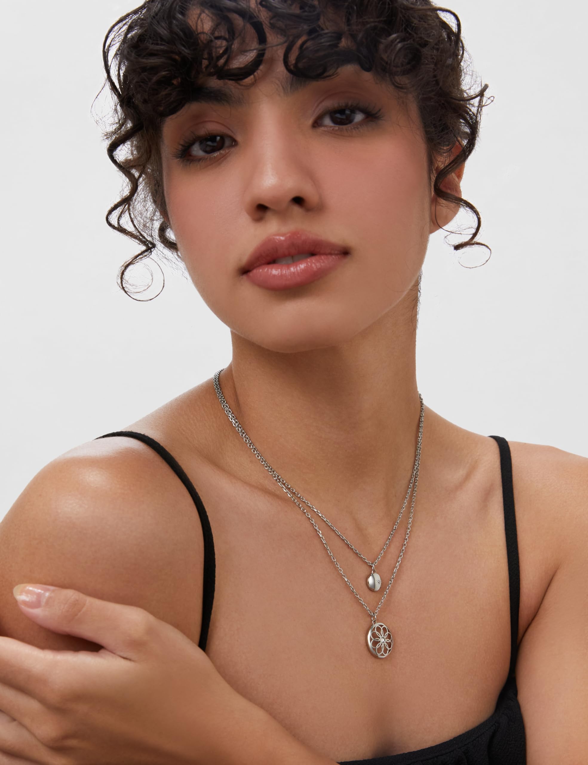 Tommy Hilfiger Jewelry Halskette für Damen aus Edelstahl mit Kristallen - 2780067