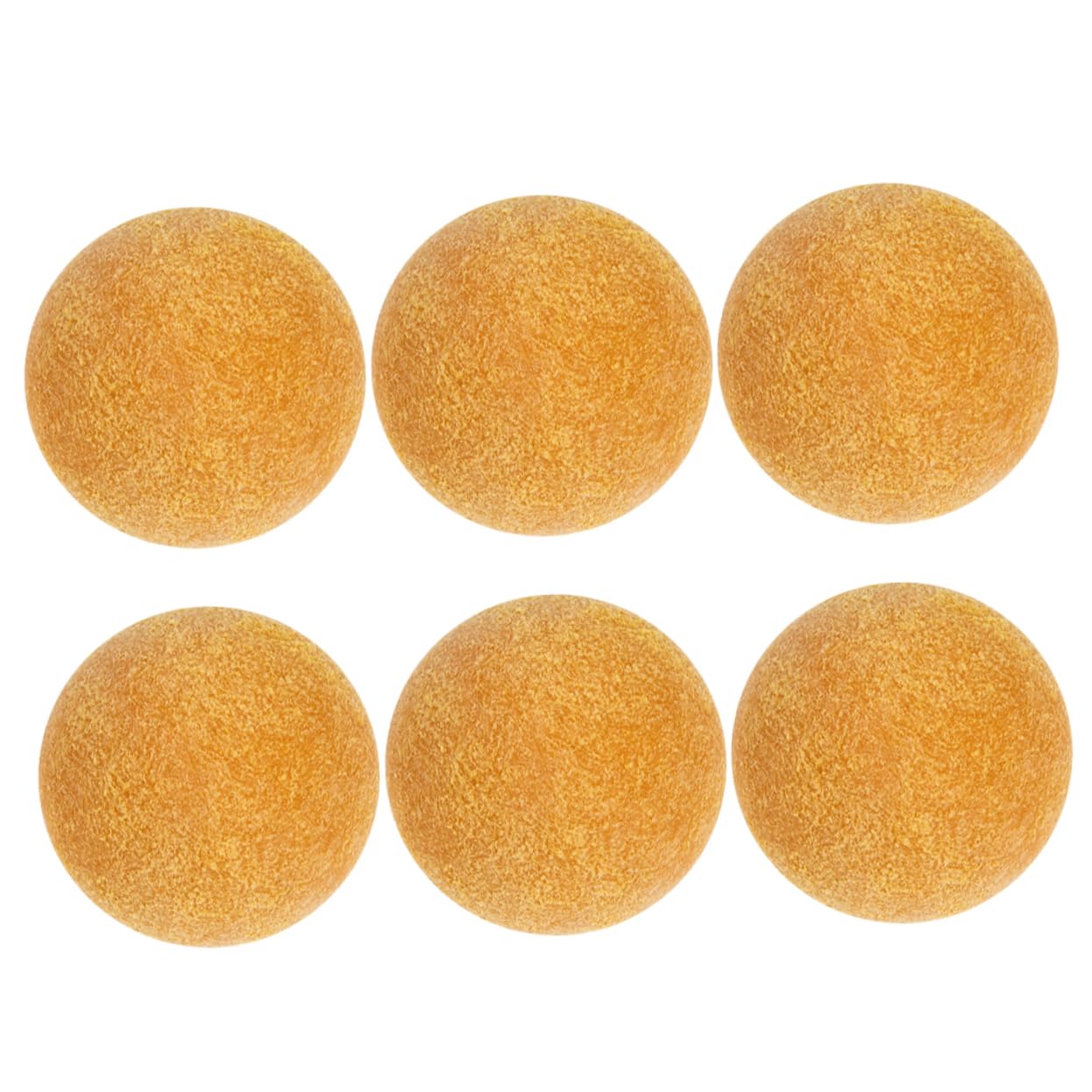 Alasum 30piezas Bolas De Futbolín Amarillas para Mesa Accesorios De Repuesto para Futbolines para Adultos Hogar y Tiendas