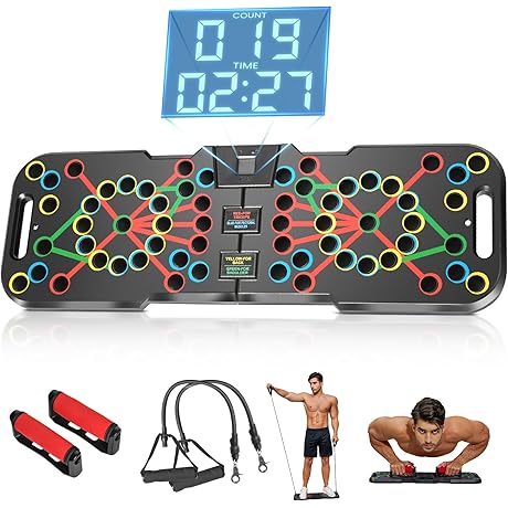Compact Push Up Board with Advanced Features
