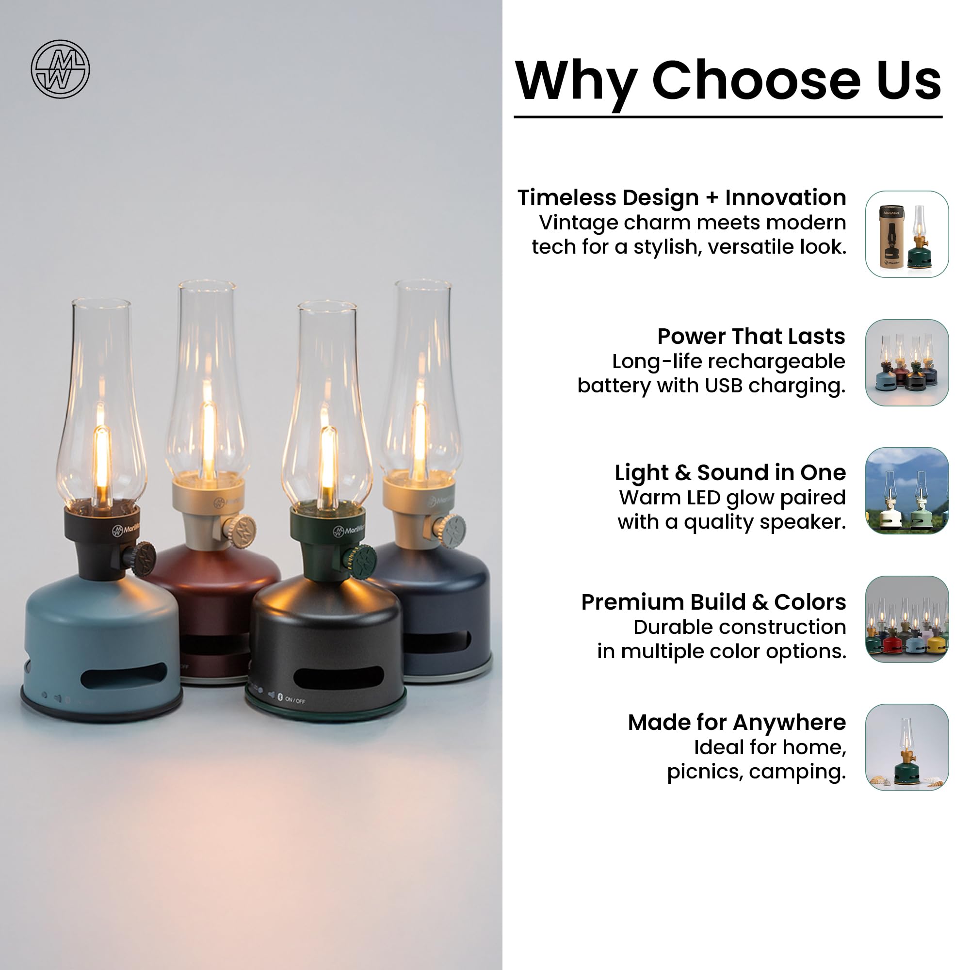 Amazon.com: KOOKOO MoriMori Design lamp with Loudspeaker (Green