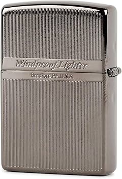 Amazon.com: Zippo Windproof Brass Double Sided Wood Dark Brown