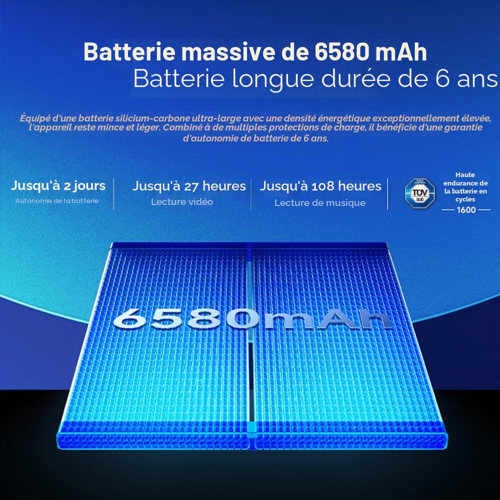 XIAOMI Redmi Note 15 Pro 5G Smartphone 8+512 Go, Batterie Massive de 6580 mAh, IP66/IP68, Nouvel Appareil Photo 200 MP, écran AMOLED 1.5K de 6,83 Pouces, Black(Chargeur Inclus)