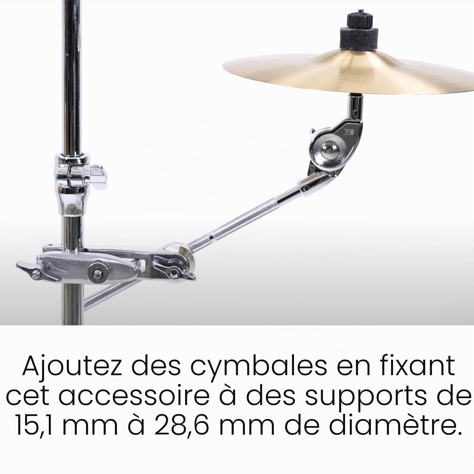 Tama MCA53 FastClamp Perchette de cymbale avec clamp, taille S