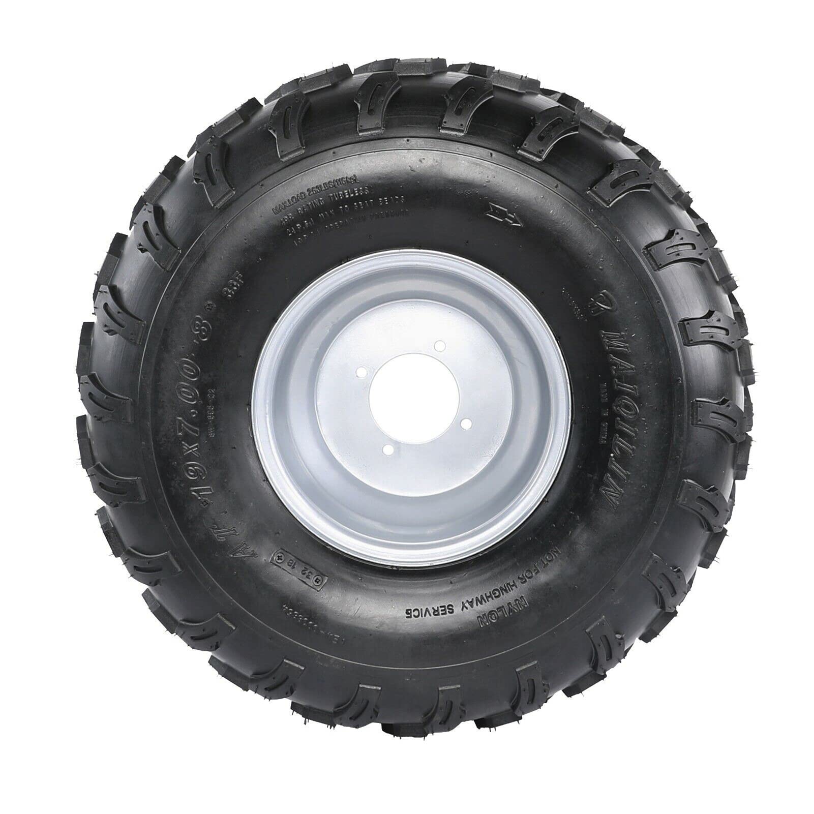 Yctze 18x9.50-8 ATV Rad Rand Hochfestigkeit Alumini Produktbild-Vorschau 4