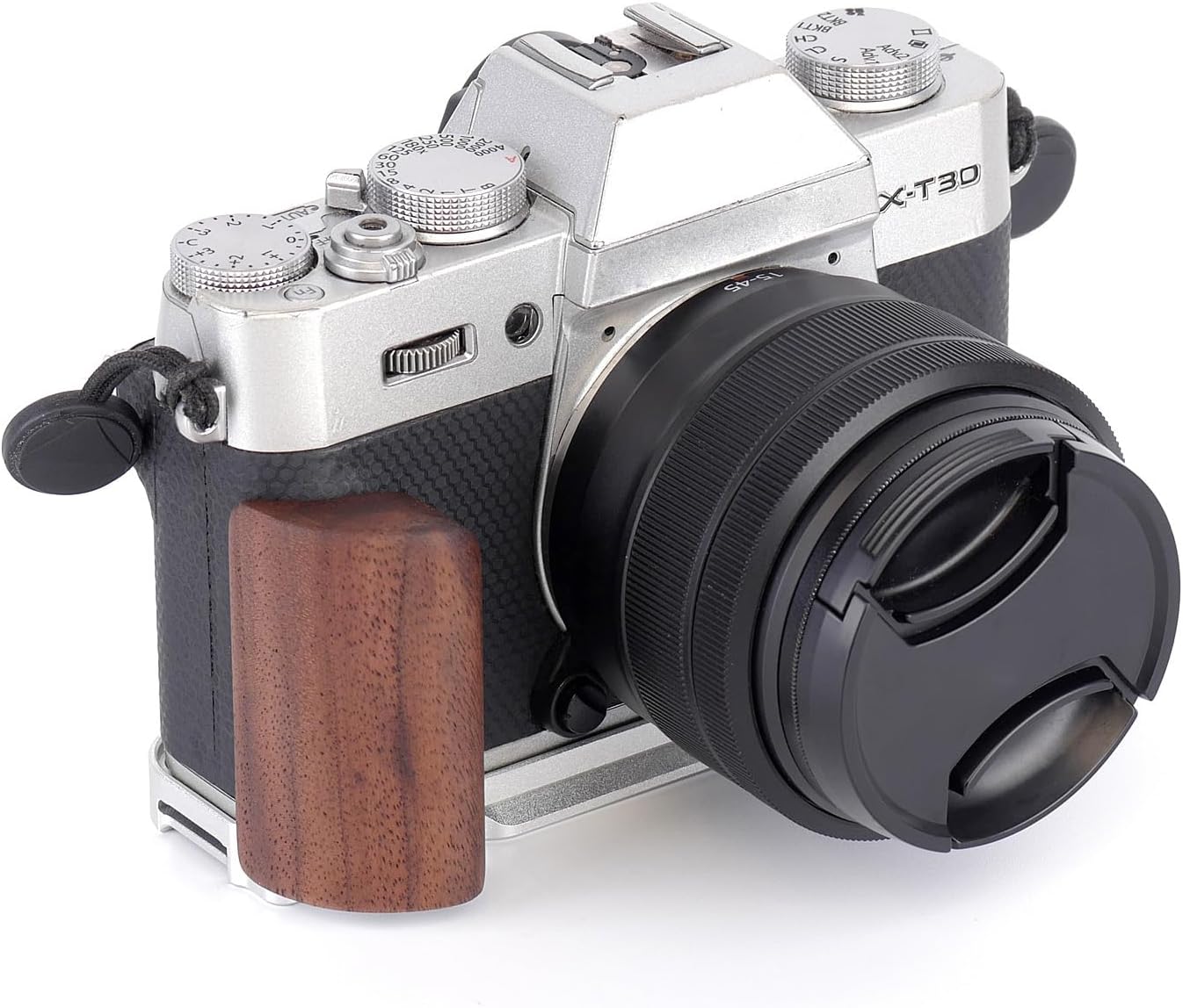 Metal Hand Grip L Bracket Holder for Fujifilm X-T30 II/X-T30 Camera, Built-in Quick Release Plate for Arca, L-Shape Grip Compatible with Fujifilm XT20 II/XT20/XT10 II/XT10 Cameras (Silvery) - Image 4