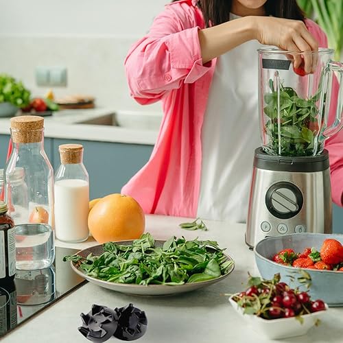 Miniatura 6 de 2 unidades de acoplador de accionamiento de licuadora 9704230 negro con 1 llave de repuesto compatible con KitchenAid WP9704230VP WP9704230