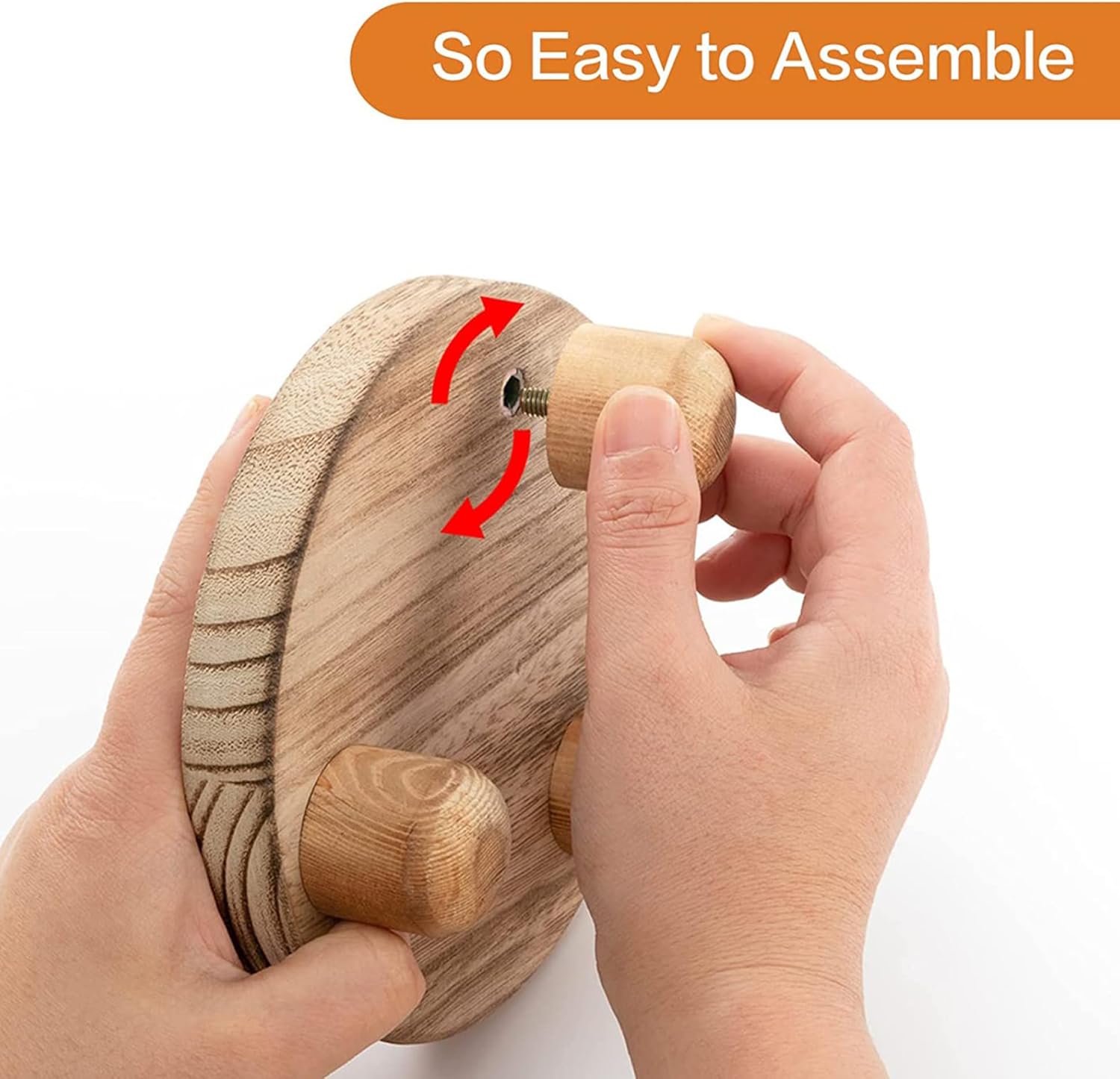 Plant Riser 6" Round Wooden Riser Small Plant Stands Indoor Flower Pot Holder Planter Stand Tray Decorative Wooden Cake Sta