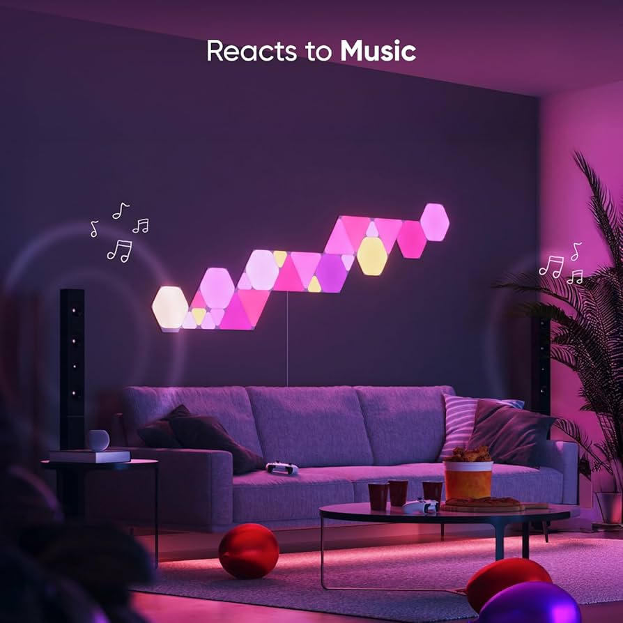 Nanoleaf NL420001HX3P Shapes-Hexagons Expansion Pack - Amazon.com