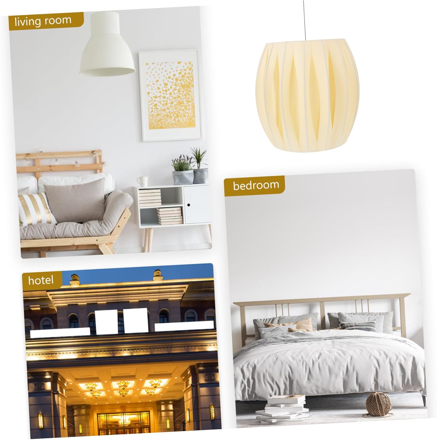 Homoyoyo Modern Fabric Drum Lampshade Frame Compatible Replacement for Table and Floor Lamps Elegant Design for Decoration Easy Installation Versatile Lighting