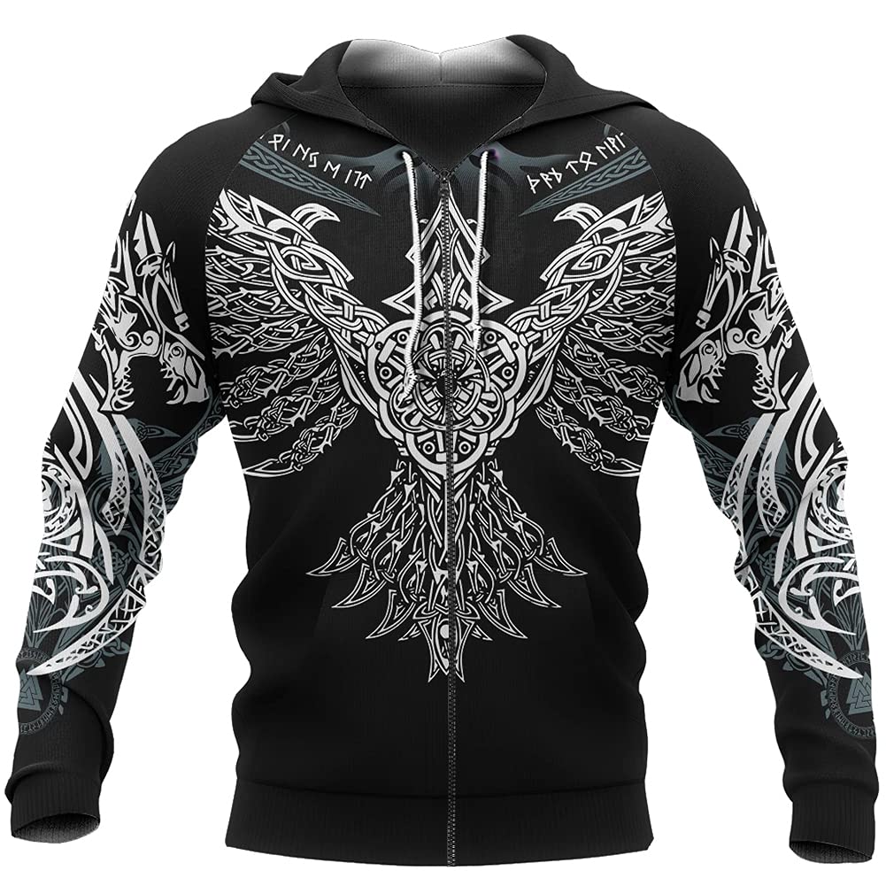 Sweat à capuche Viking : le cadeau parfait pour homme passionné de mythologie