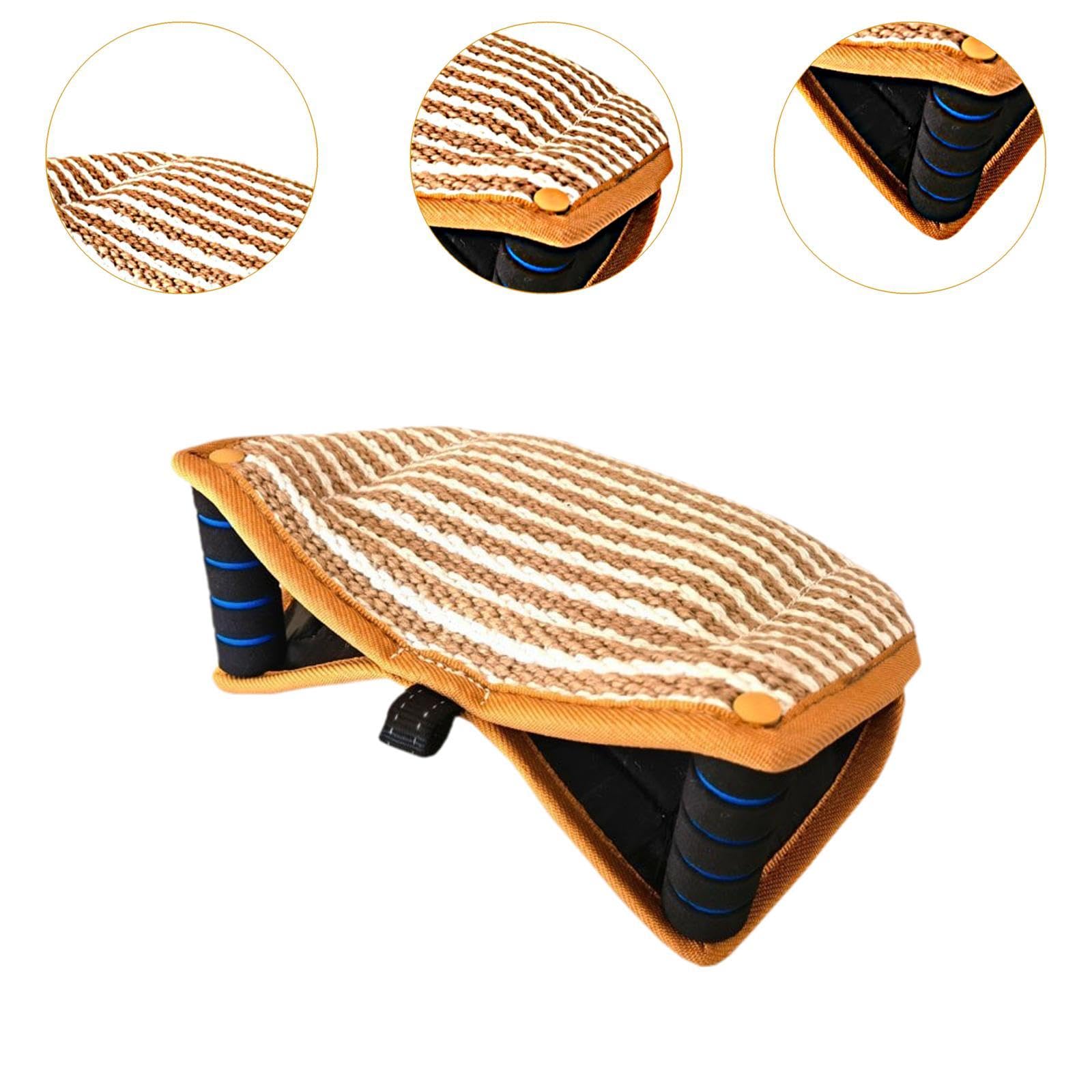 Juguete Interactivo para Perros para Entrenar Y Jugar, Almohada Resistente a Las Mordeduras para Cachorros, Amarillo
