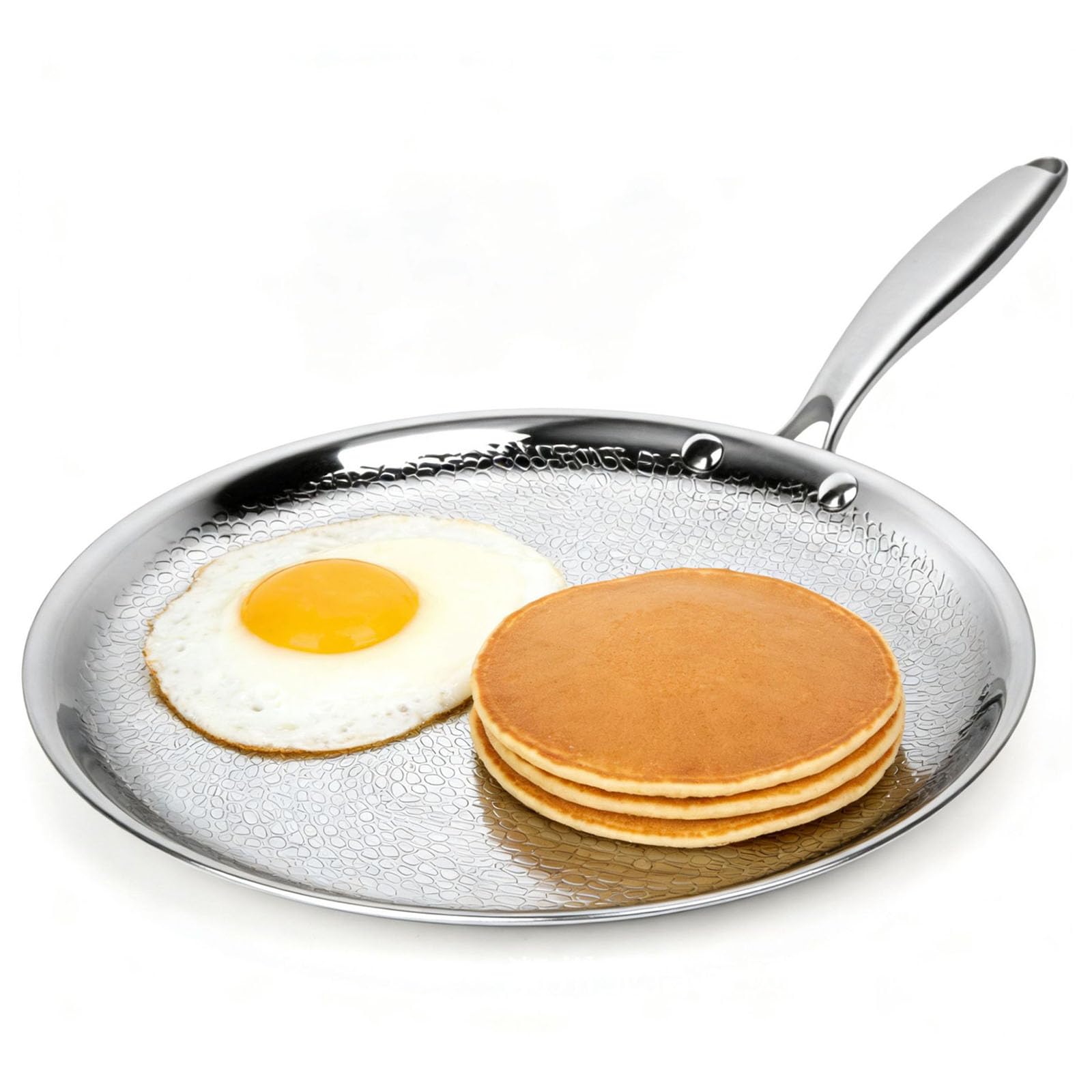 Photo 1 of STEHEMO Titanium Hammered Crepe Pan, 11.8in